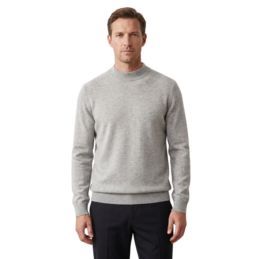 Dame Mockneck Sweater | Elegant Pasform