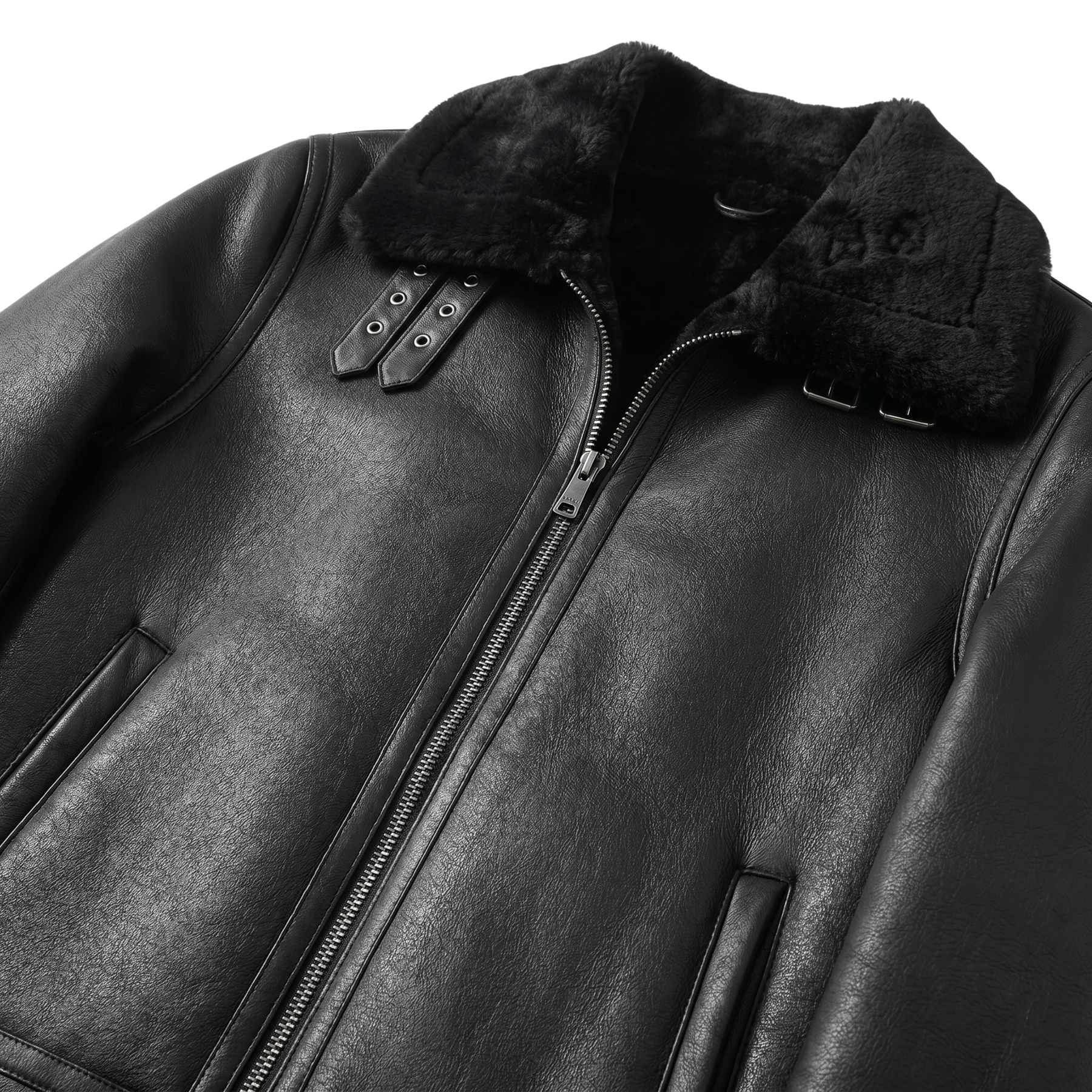 Herre Aviator Jakke med Varm Foring | Klassisk Pasform